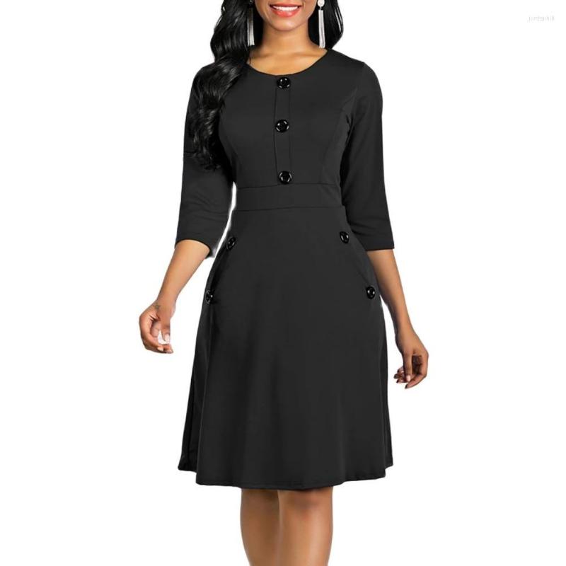 Casual Dresses Robe Indonesia Gown Hijab Bangladesh Retro Office Lady Dress Party Pockets Autumn A-Line Crew Neck For Year 2022, Blue
Casual Dresses Robe Indonesia Gown Hijab Bangladesh Retro Office Lady Dress Party Pockets Autumn A-Line Crew Neck For Year 2022, Blue