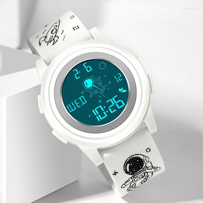 Wristwatches Men's Digital Watch 50M Waterproof Military Fashion Outdoor Sport LED Watches Alarm Clock Reloj Hombre Chronos Relogio, White
Wristwatches Men's Digital Watch 50M Waterproof Military Fashion Outdoor Sport LED Watches Alarm Clock Reloj Hombre Chronos Relogio, White