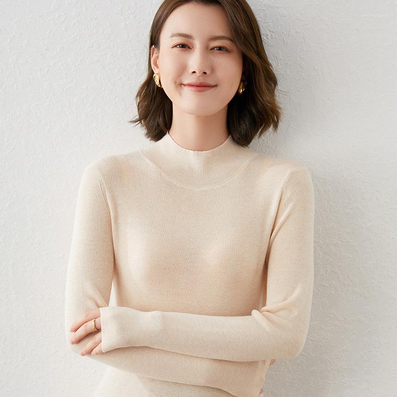 Women' Sweaters Sweater Women' Fall/Winter High-End Bottoming Shirt Half High Neck Loose Hedging Soft Waxy Fashion Slim All-Match, Black
Women' Sweaters Sweater Women' Fall/Winter High-End Bottoming Shirt Half High Neck Loose Hedging Soft Waxy Fashion Slim All-Match, Black