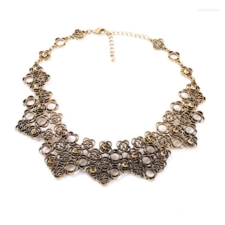 Choker Necklace Statement Women Big Noble Elegant Jewelry Gold Color Classical Vintage Accessory For Nightclubs
Choker Necklace Statement Women Big Noble Elegant Jewelry Gold Color Classical Vintage Accessory For Nightclubs