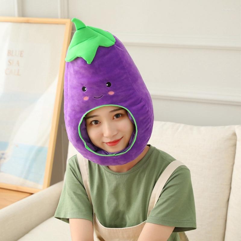 Berets Kawaii Cartoon Eggplant Plush Hat Cute Embroidery Stuffed Toy Headgear Warm Cap, As shown
Berets Kawaii Cartoon Eggplant Plush Hat Cute Embroidery Stuffed Toy Headgear Warm Cap, As shown