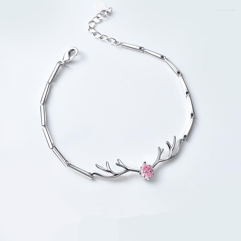 Link Bracelets Silver Color Crystal Deer Elk Charm Bracelet For Women Girls Party Wedding Trendy Christmas Accessories Sl242
Link Bracelets Silver Color Crystal Deer Elk Charm Bracelet For Women Girls Party Wedding Trendy Christmas Accessories Sl242