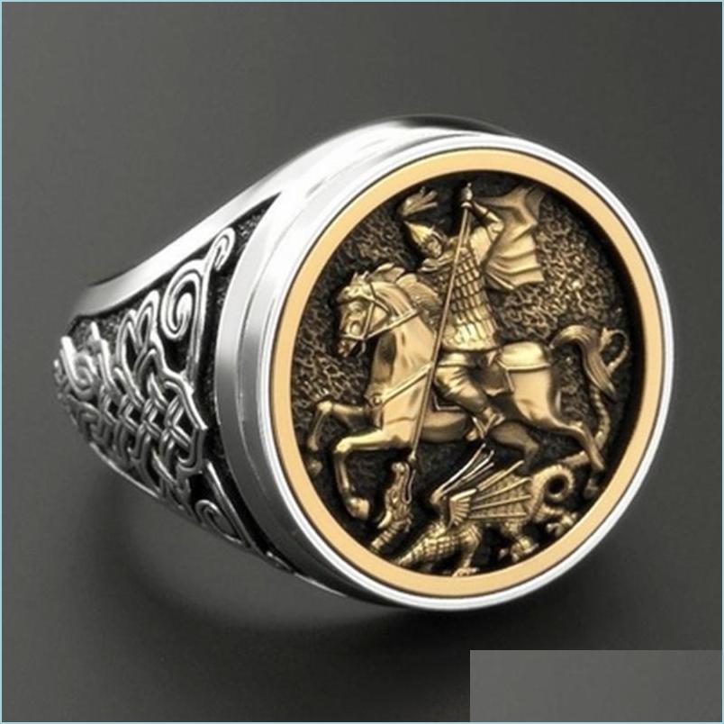 Cluster Rings Cluster Rings Punk Delicate Warrior Dragon Mens Ring Jewelry Hip Hop Soldier Military Signet For Men Personality Gifts Dhdts
Cluster Rings Cluster Rings Punk Delicate Warrior Dragon Mens Ring Jewelry Hip Hop Soldier Military Signet For Men Personality Gifts Dhdts