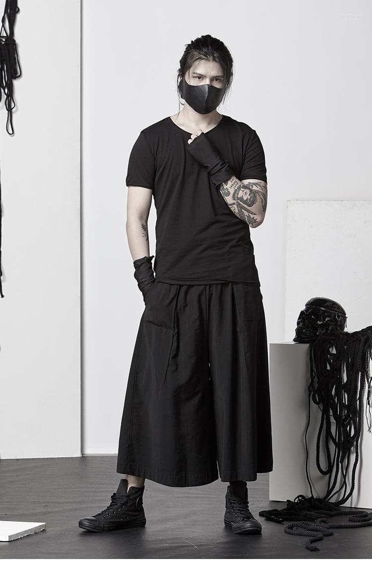 Men' Pants Men' Wide Leg Capris Japanese Personality Versatile Fashion Skirt 2022 Dark Loose Casual, Black
Men' Pants Men' Wide Leg Capris Japanese Personality Versatile Fashion Skirt 2022 Dark Loose Casual, Black