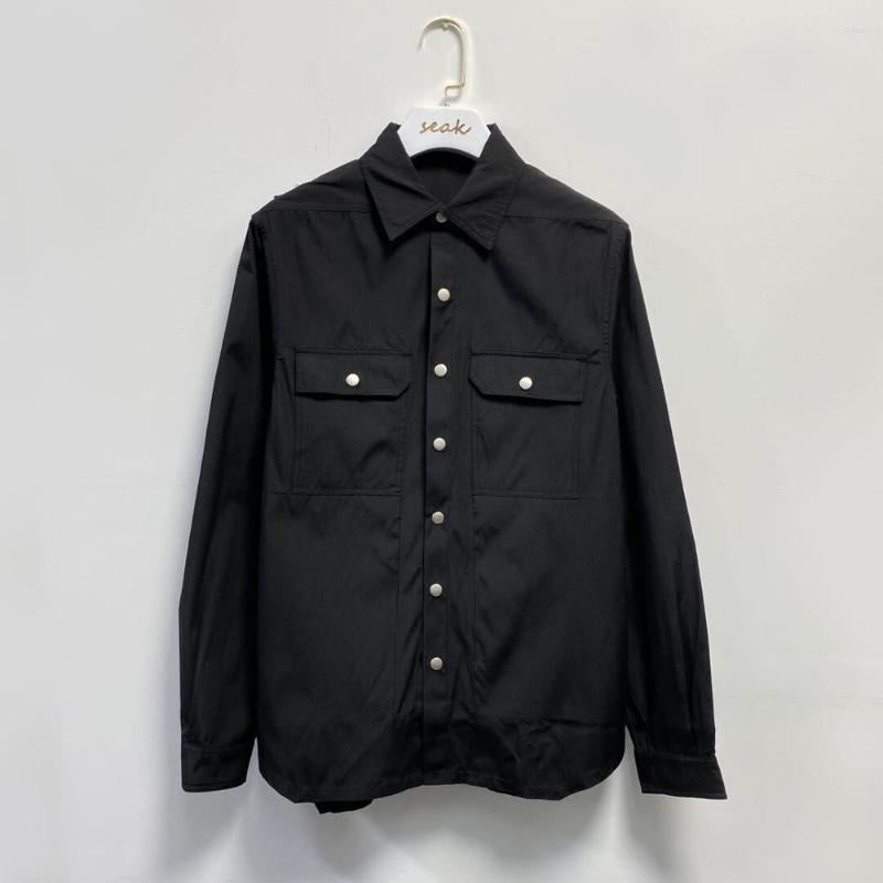 Men' Casual Shirts Owen Seak Men Shirt Gothic Men' Clothing Hip Hop Autumn Bottoming Streetwear Long Sleeves Black
Men' Casual Shirts Owen Seak Men Shirt Gothic Men' Clothing Hip Hop Autumn Bottoming Streetwear Long Sleeves Black