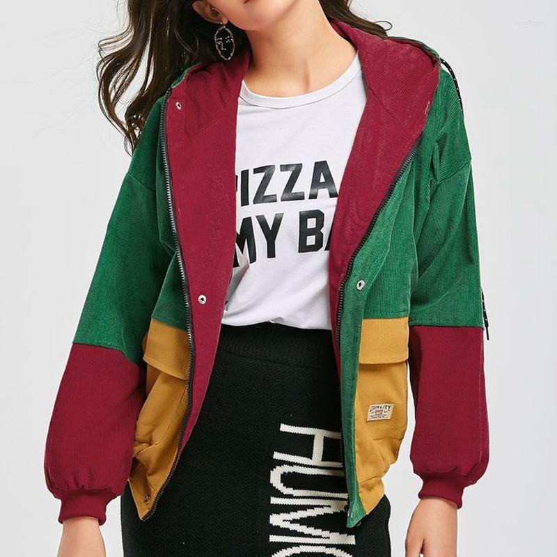 Women' Jackets Vintage Patchworks Jacket For Women Girls Harajuku Casual Student Style Hoody Retro Corduroy 5 Color, Picture shown
Women' Jackets Vintage Patchworks Jacket For Women Girls Harajuku Casual Student Style Hoody Retro Corduroy 5 Color, Picture shown