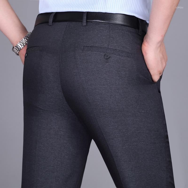 Men's Suits 2022 Summer Thin Men Suit Pants Anti-wrinkle High Waist Loose Business Casual Dress Middle-aged Straight Long Trousers, Black
Men's Suits 2022 Summer Thin Men Suit Pants Anti-wrinkle High Waist Loose Business Casual Dress Middle-aged Straight Long Trousers, Black