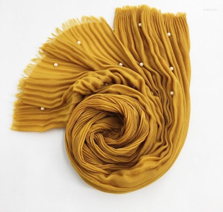 Scarves 2022 Fashion Pearl Pleated Wrinkle Shawls Beautiful Crinkle Ripple Plain Wrap Hijab Muslim Muffle
Scarves 2022 Fashion Pearl Pleated Wrinkle Shawls Beautiful Crinkle Ripple Plain Wrap Hijab Muslim Muffle