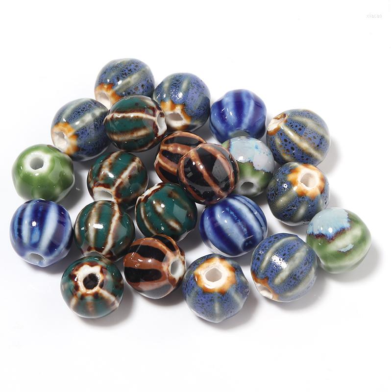 Beads 20Pcs/Lot 11.5mm Ceramic Round Pumpkin Colorful Bracelets Earrings DIY Supplies For Jewelry Needlework
Beads 20Pcs/Lot 11.5mm Ceramic Round Pumpkin Colorful Bracelets Earrings DIY Supplies For Jewelry Needlework