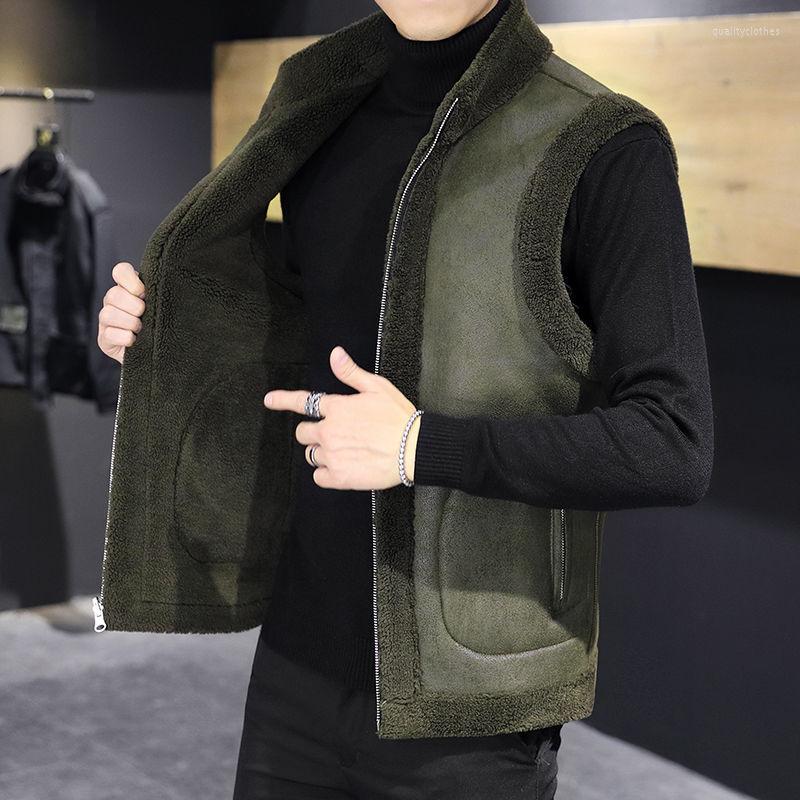 Men's Vests Men Vest Autumn Winter Casual Sleeveless Jacket Warm Granular Pile Thick Handsome Fashion Outerwear Thickening E43, Red
Men's Vests Men Vest Autumn Winter Casual Sleeveless Jacket Warm Granular Pile Thick Handsome Fashion Outerwear Thickening E43, Red