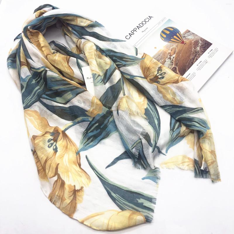 Scarves Spring And Summer Personality Female Elegant Tassel Sunscreen Shawl Original Plant Flower Tulip Scarf Factory Outlet
Scarves Spring And Summer Personality Female Elegant Tassel Sunscreen Shawl Original Plant Flower Tulip Scarf Factory Outlet