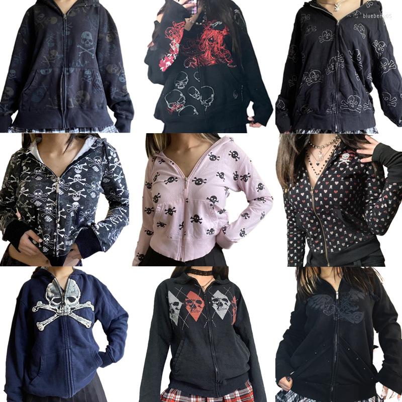 Women' Hoodies Mall Goth Skulls Print Retro Sweatshirts E-girl Gothic Dark Academia Emo Jackets Coats 00s Vintage Y2K Grunge Zip Up Hooides, Type 24
Women' Hoodies Mall Goth Skulls Print Retro Sweatshirts E-girl Gothic Dark Academia Emo Jackets Coats 00s Vintage Y2K Grunge Zip Up Hooides, Type 24