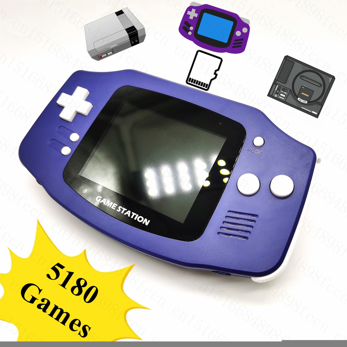 Portable Game Players 5180 s 3 Inch Retro Handheld Console Player with 3 Emulators for Genesis Nes GBA Support TF Card Save Load 221104
Portable Game Players 5180 s 3 Inch Retro Handheld Console Player with 3 Emulators for Genesis Nes GBA Support TF Card Save Load 221104