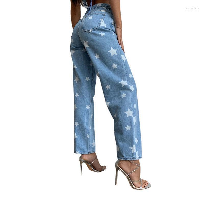 Women' Jeans Women' Women 2022 Summer Trend Star Printing High Waist Tight Hip Fashion Straight Denim Trousers Donsignet, Light-blue
Women' Jeans Women' Women 2022 Summer Trend Star Printing High Waist Tight Hip Fashion Straight Denim Trousers Donsignet, Light-blue