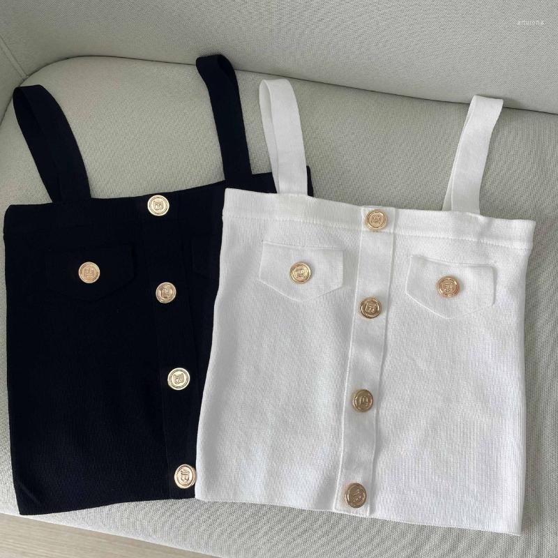 Women's Tanks ITOOLIN 2022 Summer Button Up Knitted Crop Tops Women Casual Elastic Slim Sexy Style Tube Top Y2K, White
Women's Tanks ITOOLIN 2022 Summer Button Up Knitted Crop Tops Women Casual Elastic Slim Sexy Style Tube Top Y2K, White
