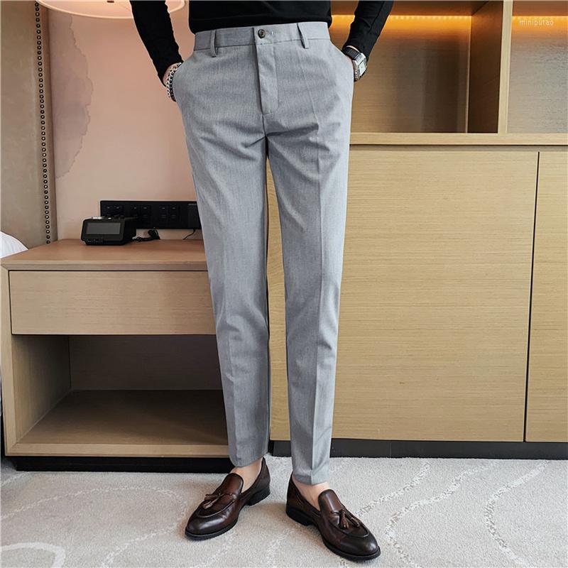 Men's Suits 2022 Solid Color Business Dress Pants Men Casual Slim Suit Pant Office Social Trousers Streetwear Wedding Groom Costume Homme, Black
Men's Suits 2022 Solid Color Business Dress Pants Men Casual Slim Suit Pant Office Social Trousers Streetwear Wedding Groom Costume Homme, Black