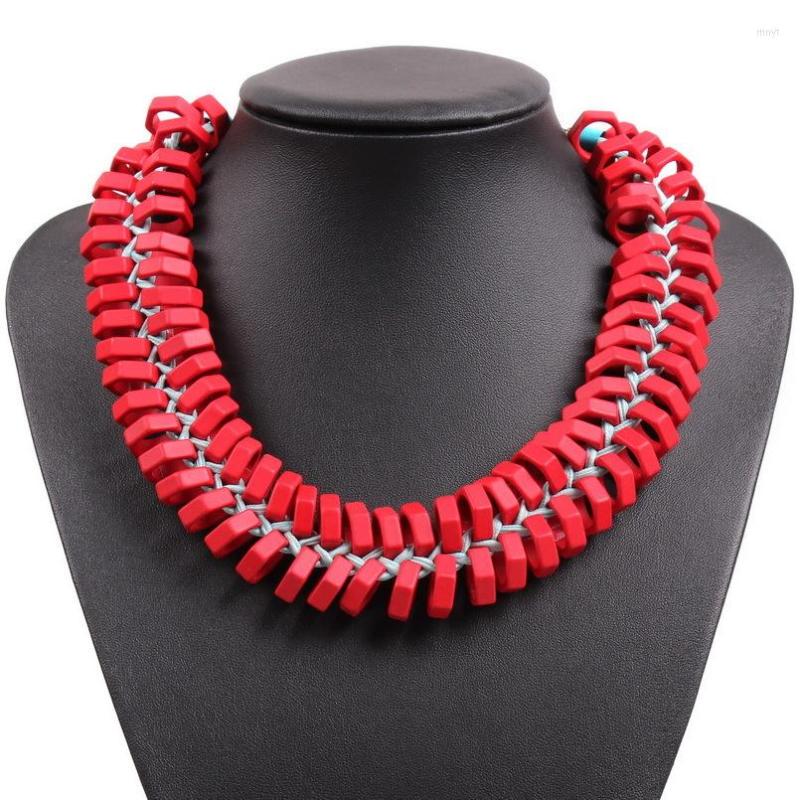 Choker Big Chunky Alloy Paint Metal Nut Pendant Necklace For Women Fashion 2022 Florosy Brand Chain Statement Jewelry
Choker Big Chunky Alloy Paint Metal Nut Pendant Necklace For Women Fashion 2022 Florosy Brand Chain Statement Jewelry