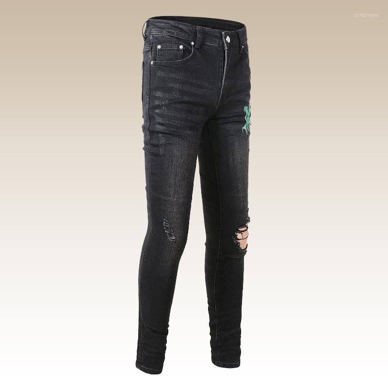 Men's Jeans Letter Print Patch Street Men's Motorcycle Pant Pantalon Homme Trendy Punk Denim Long Pants Hip Hop Men, Black
Men's Jeans Letter Print Patch Street Men's Motorcycle Pant Pantalon Homme Trendy Punk Denim Long Pants Hip Hop Men, Black