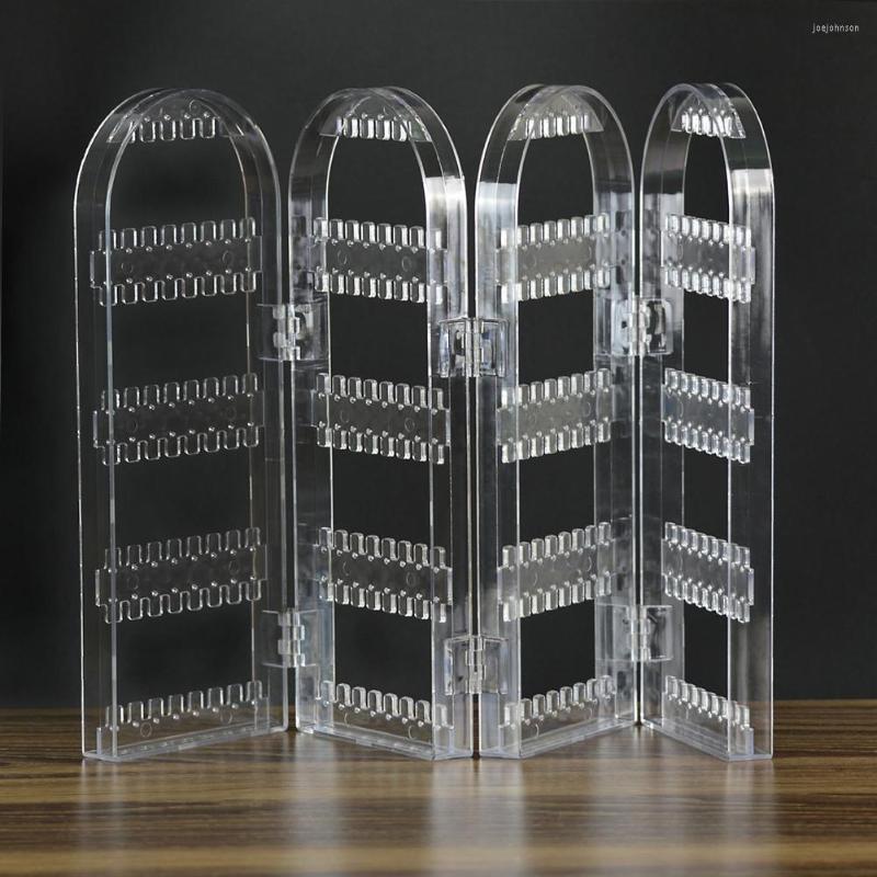 Jewelry Pouches Folding Transparent 240 Holes Stud Earring Holder Organizer Display Rack Necklace Bracelet Stand Storage
Jewelry Pouches Folding Transparent 240 Holes Stud Earring Holder Organizer Display Rack Necklace Bracelet Stand Storage