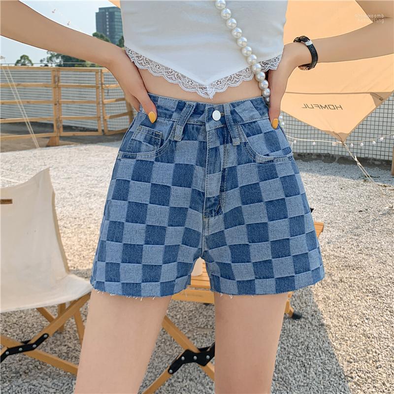 Women' Jeans Women' Korean 2022 Summer Retro High Waist Thin Straight Wide Leg Shorts Design Sense Plaid Denim Female Trend, Blue
Women' Jeans Women' Korean 2022 Summer Retro High Waist Thin Straight Wide Leg Shorts Design Sense Plaid Denim Female Trend, Blue