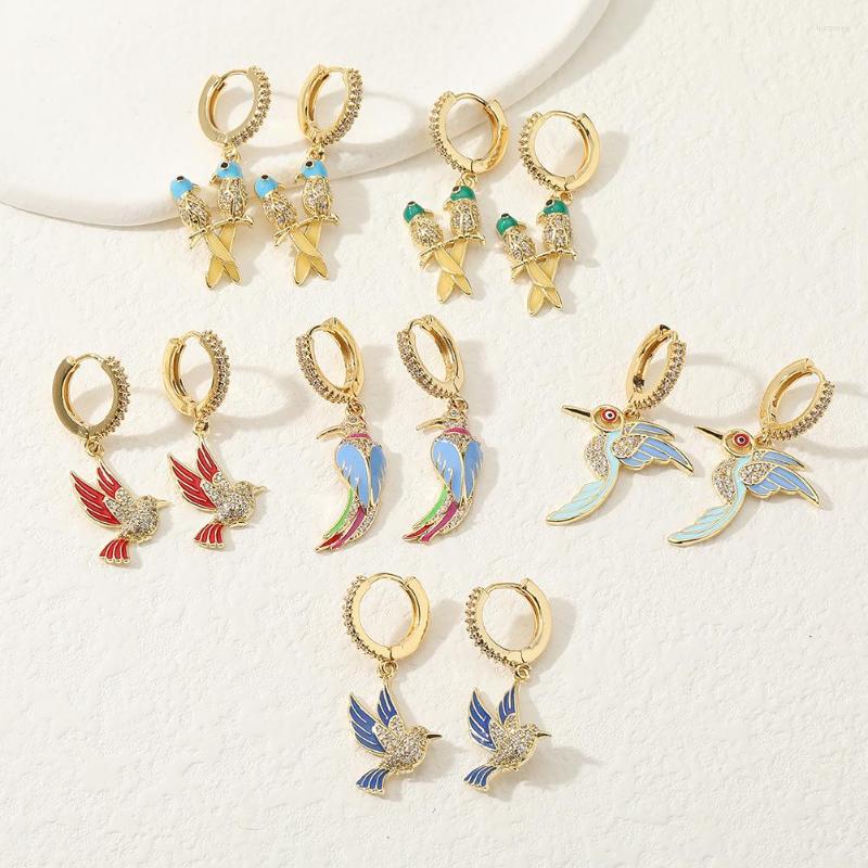 Hoop Earrings Fashion Women's Hip Hop Jewelry Enamel Woodpecker Retro Net Red Temperament Party Holiday Gifts
Hoop Earrings Fashion Women's Hip Hop Jewelry Enamel Woodpecker Retro Net Red Temperament Party Holiday Gifts