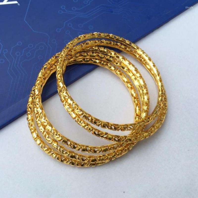 Bangle YONGMAN 2PCS/1Pair Classical 18K Gold Plated Italia Fashion Jewelry
Bangle YONGMAN 2PCS/1Pair Classical 18K Gold Plated Italia Fashion Jewelry