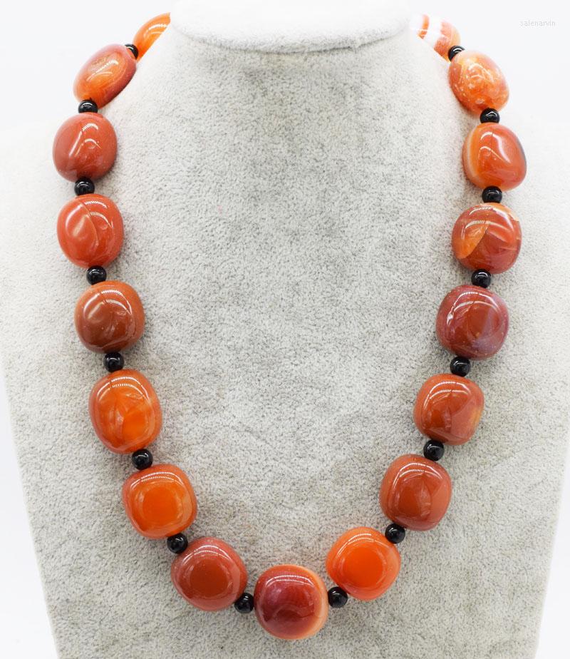 Chains Red Veins Agate Square 20mm And Black Round 6mm Necklace 20inch Nature Wholesale FPPJ
Chains Red Veins Agate Square 20mm And Black Round 6mm Necklace 20inch Nature Wholesale FPPJ