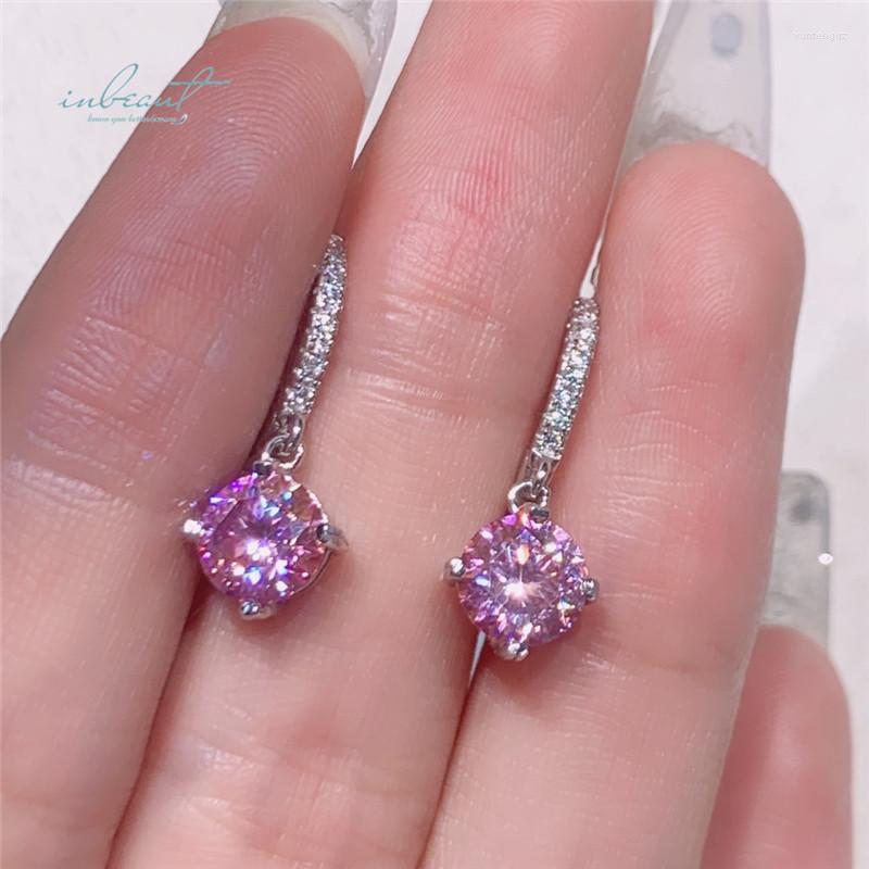 Dangle Earrings Inbeaut 925 Silver Total 2 Ct Round Excellent Cut Pass Diamond Test Pink Moissanite 4 Wedding Drop Fine Jewelry
Dangle Earrings Inbeaut 925 Silver Total 2 Ct Round Excellent Cut Pass Diamond Test Pink Moissanite 4 Wedding Drop Fine Jewelry