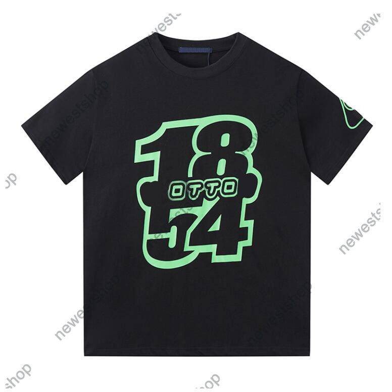 2022 designer Mens t shirt summer T-Shirts Luxury tshirt green letter print t-shirt 1854 printing tshirts slim fit paris casual cotton tee dress tops, White
2022 designer Mens t shirt summer T-Shirts Luxury tshirt green letter print t-shirt 1854 printing tshirts slim fit paris casual cotton tee dress tops, White