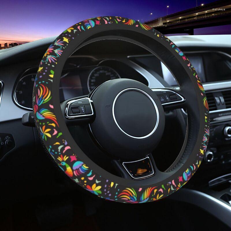 Steering Wheel Covers Elegant Mexican Floral Pattern 14.5-15 Inch Women Men Mexico Anti-Slip Protector For Sedan
Steering Wheel Covers Elegant Mexican Floral Pattern 14.5-15 Inch Women Men Mexico Anti-Slip Protector For Sedan