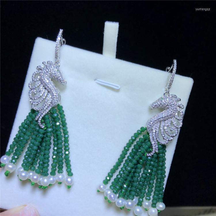 Dangle Earrings Design Sea Horse Tassel Women Handmade DIY Drop Jewelry Gifts Elegant Crystal Pearl Ear
Dangle Earrings Design Sea Horse Tassel Women Handmade DIY Drop Jewelry Gifts Elegant Crystal Pearl Ear