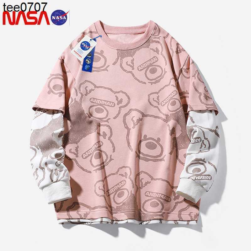 NASA co branded Hip Hop Hoodie men' spring and autumn loose holiday two-piece long sleeved T-shirt fashion couple' top Sweatshirt, 327 white
NASA co branded Hip Hop Hoodie men' spring and autumn loose holiday two-piece long sleeved T-shirt fashion couple' top Sweatshirt, 327 white