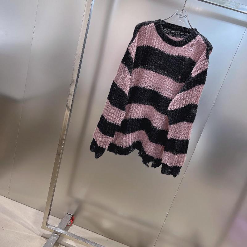 Women' Sweaters 2022 Women Fashion Long Sleeve Sexy Retro Striped Colorblock Ripped Sweater 0921
Women' Sweaters 2022 Women Fashion Long Sleeve Sexy Retro Striped Colorblock Ripped Sweater 0921