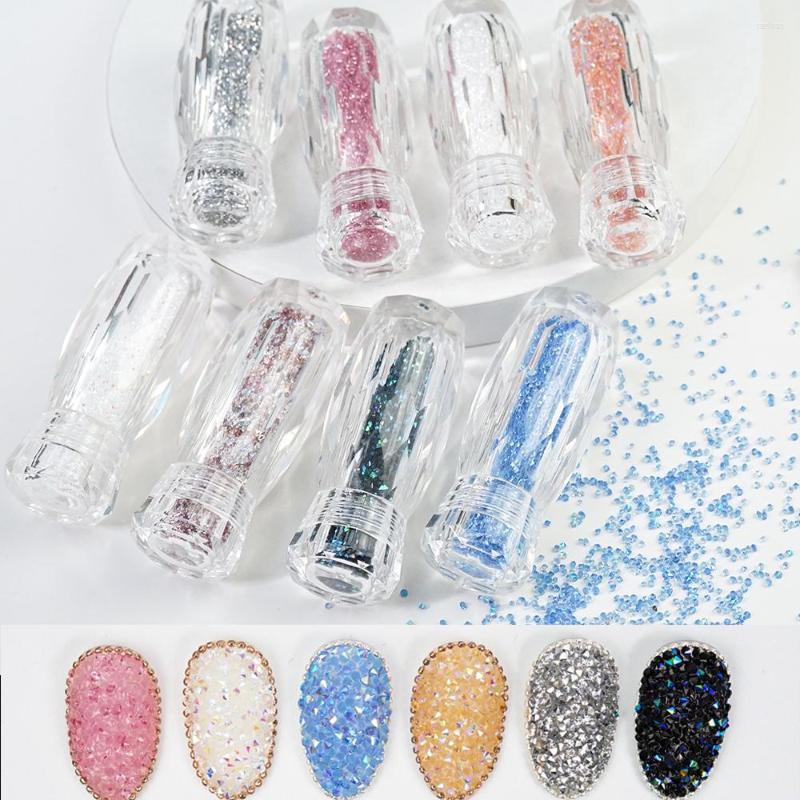 Nail Art Decorations Glass Beads Diamonds Pixie Crystals Rhinestones Glitter Press On Nails Shine Micro Stones Parts AB Color 1.2mm Manicure
Nail Art Decorations Glass Beads Diamonds Pixie Crystals Rhinestones Glitter Press On Nails Shine Micro Stones Parts AB Color 1.2mm Manicure