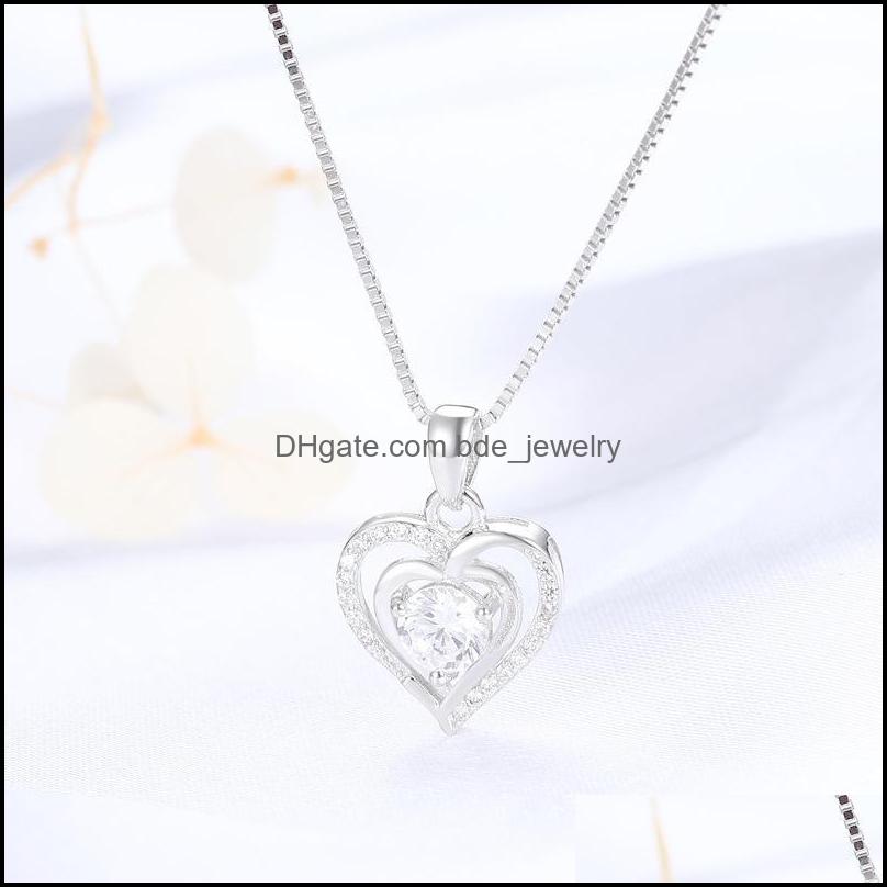 Chokers Chokers S925 Sterling Sier Heartshaped Necklace Pendant Womens Korean Heart Phase Zircon Fashion Jewelry Chain Drop Delivery Dhuyk
Chokers Chokers S925 Sterling Sier Heartshaped Necklace Pendant Womens Korean Heart Phase Zircon Fashion Jewelry Chain Drop Delivery Dhuyk