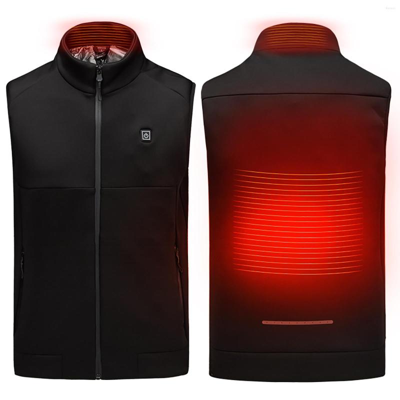 Men's Vests 2 Areas Fleece Warm Heating Men Woman Winter Smart USB Electric Heated Jacket Outdoor Fishing Hunting Sleeveless Waistcoat, Black
Men's Vests 2 Areas Fleece Warm Heating Men Woman Winter Smart USB Electric Heated Jacket Outdoor Fishing Hunting Sleeveless Waistcoat, Black