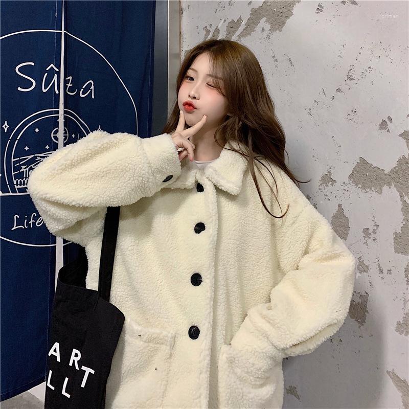 Women's Jackets Autumn Women Clothes Casual Loose Fashion Solid Color Hoodless Long Sleeve High Neck Single Breasted Cardigan Coat, White
Women's Jackets Autumn Women Clothes Casual Loose Fashion Solid Color Hoodless Long Sleeve High Neck Single Breasted Cardigan Coat, White
