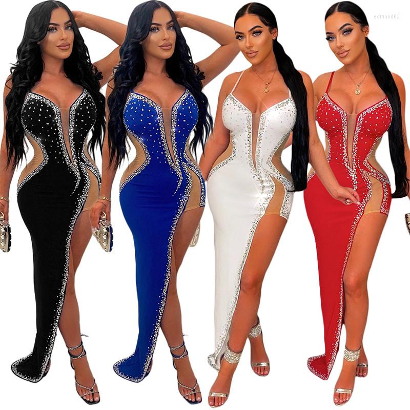 Casual Dresses Summer Nightclub Fashion Sexy Sling Dress Ladies Diamonds Patchwork Asymmetric Stunning, Black
Casual Dresses Summer Nightclub Fashion Sexy Sling Dress Ladies Diamonds Patchwork Asymmetric Stunning, Black