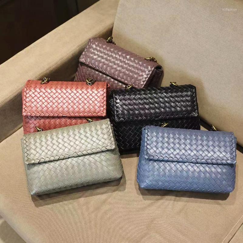 Evening Bags 2022 Ladies Leather Chain Shoulder Bag High Quality Sheepskin Hand-woven Fashion FemaleMessenger Crossbody For Women, Black
Evening Bags 2022 Ladies Leather Chain Shoulder Bag High Quality Sheepskin Hand-woven Fashion FemaleMessenger Crossbody For Women, Black