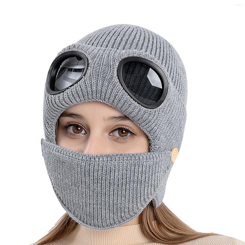 Bandanas Knitted Hat Pilot Glasses Ear Protection Cap Thickened Warm Wool Female Korean Version
Bandanas Knitted Hat Pilot Glasses Ear Protection Cap Thickened Warm Wool Female Korean Version