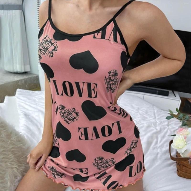 Women's Sleepwear Pajamas Set Women Women's Suspender Home Clothes Soft Love Printed Pajama Sexy Slim Sling Fuzzy Lounge, Purple
Women's Sleepwear Pajamas Set Women Women's Suspender Home Clothes Soft Love Printed Pajama Sexy Slim Sling Fuzzy Lounge, Purple