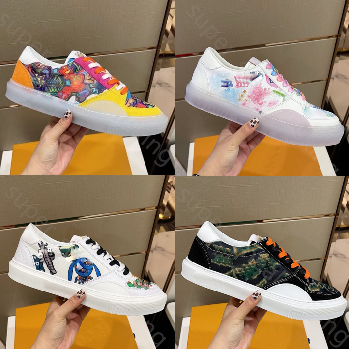 Top Designer Shoes Fashion Sneakers Men Flats Trainers Classic Vintage Watercolor Flowers Sneaker Outdoors Platform Shoe Size 38-45 With box
Top Designer Shoes Fashion Sneakers Men Flats Trainers Classic Vintage Watercolor Flowers Sneaker Outdoors Platform Shoe Size 38-45 With box