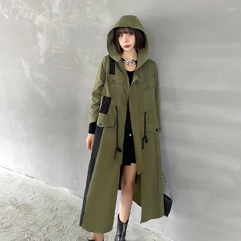 Women's Trench Coats Solid Color Long Coat For Women Drawstring Windbreaker Street Wear Jacket, Black
Women's Trench Coats Solid Color Long Coat For Women Drawstring Windbreaker Street Wear Jacket, Black