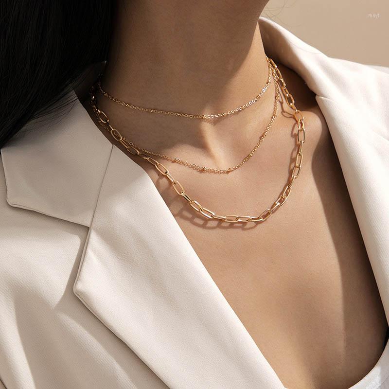 Chains Punk Vintage Multilayer Iron Thick Necklace For Women Temperament Geometric Choker Party Jewelry Gift
Chains Punk Vintage Multilayer Iron Thick Necklace For Women Temperament Geometric Choker Party Jewelry Gift
