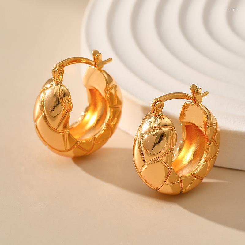 Hoop Earrings Retro Punk Metal Gold Plated 18K Fashion Wide Round Drop For Women Vintage Jewelry Gift Irregular Circle
Hoop Earrings Retro Punk Metal Gold Plated 18K Fashion Wide Round Drop For Women Vintage Jewelry Gift Irregular Circle