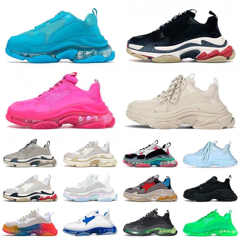 sneakers Big Size US 11 Triple S Dad Shoes Old Paris 17FW Vintage Balencigas Crystal Bottom Clear Sole Luxury Designer Tennis Shoe Trainers Casual GKUN, No shoes
sneakers Big Size US 11 Triple S Dad Shoes Old Paris 17FW Vintage Balencigas Crystal Bottom Clear Sole Luxury Designer Tennis Shoe Trainers Casual GKUN, No shoes