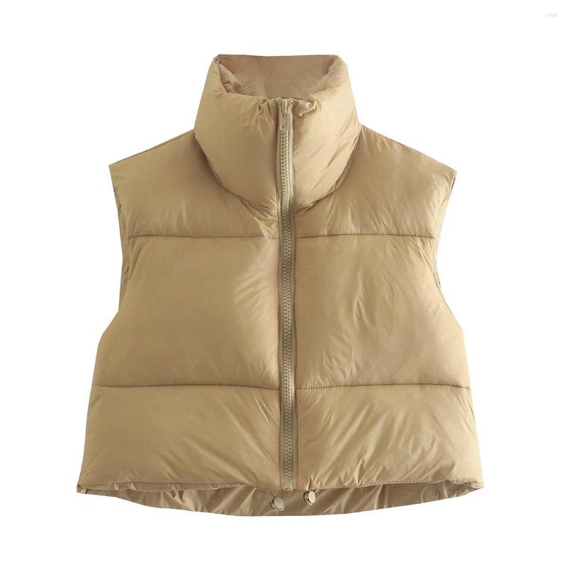 Women' Vests Winter Coat Korean Style Black Vest Women Loose Warm Parkas Cropped Puffer Female Waistcoat Sleeveless Jackets Brown
Women' Vests Winter Coat Korean Style Black Vest Women Loose Warm Parkas Cropped Puffer Female Waistcoat Sleeveless Jackets Brown