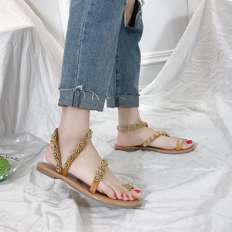 Slippers 2022 European And American Summer Women's Rhinestone Flat Bottom Open Toe Sandals 2179, Khaki
Slippers 2022 European And American Summer Women's Rhinestone Flat Bottom Open Toe Sandals 2179, Khaki