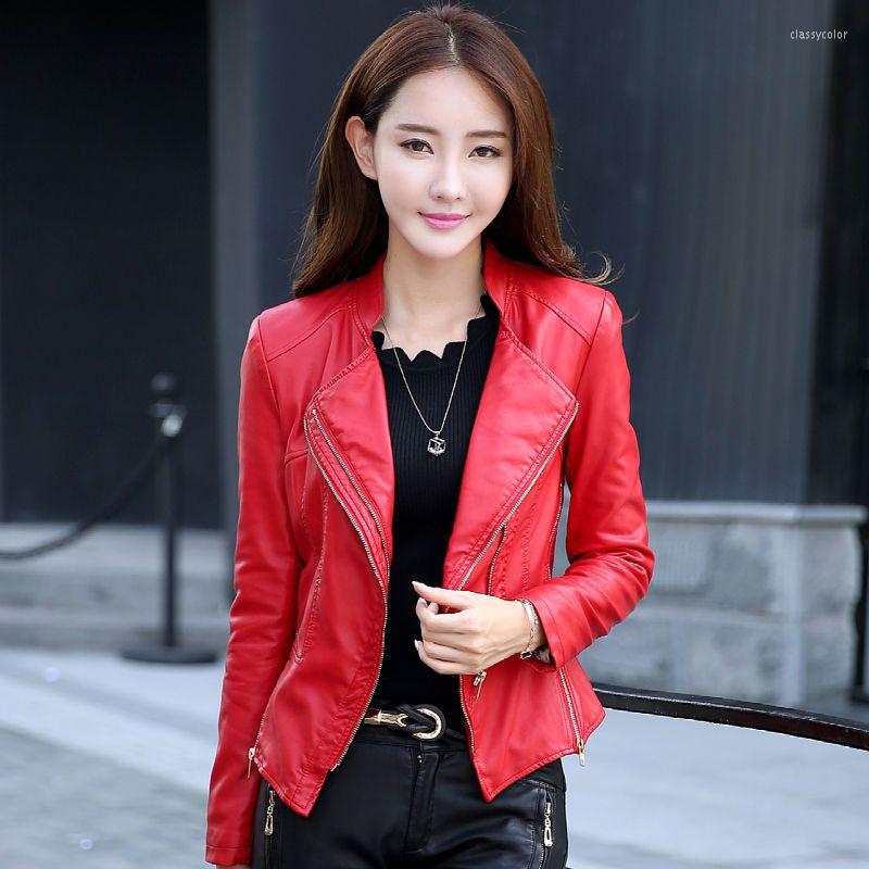 Women's Leather Spring Autumn Faux Jackets Fashion Motorcycle Jacket 2022 Women Zippers Basic Coat Biker L40, Black
Women's Leather Spring Autumn Faux Jackets Fashion Motorcycle Jacket 2022 Women Zippers Basic Coat Biker L40, Black