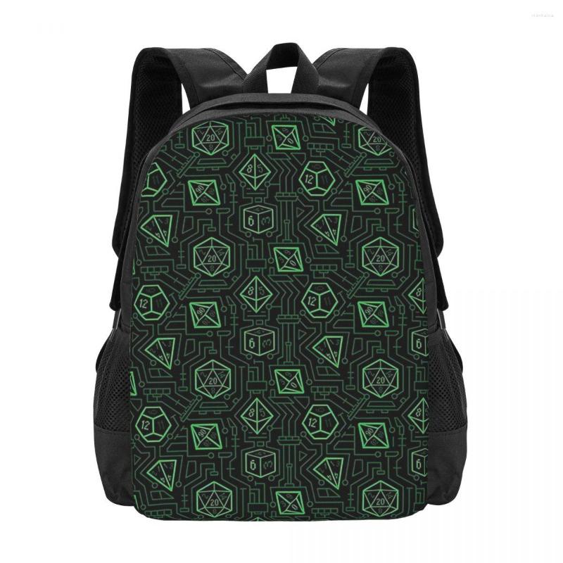 School Bags Tech D20 Pattern Backpack For Girls Boys Travel RucksackBackpacks Teenage Bag, Photo color
School Bags Tech D20 Pattern Backpack For Girls Boys Travel RucksackBackpacks Teenage Bag, Photo color